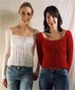 Pullover: Etaine in Wei&szlig; und Rot
